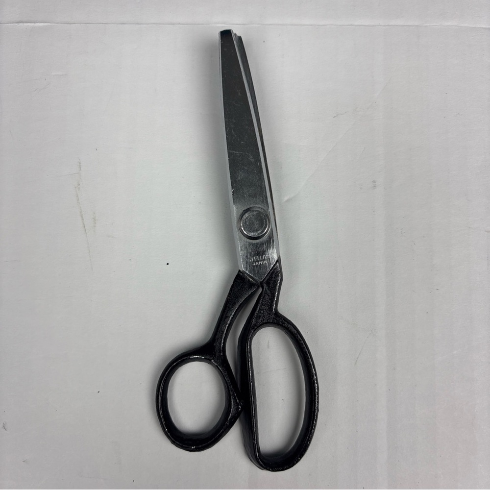 Vintage Stellar Scissors Pinking Zigzag Made in Japan Sewing Crafting Cutting